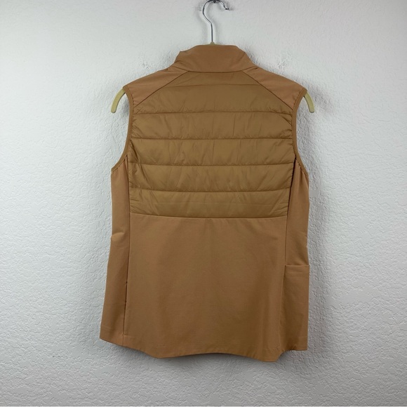 The North Face Women's Tan Shelter Cove Puffer Quilted Vest Sz S - Picture 5 of 11